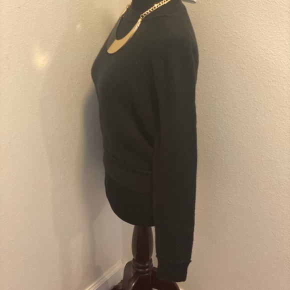 Olivaceous Black Soft Sweater Crewneck Size M - Picture 3 of 6